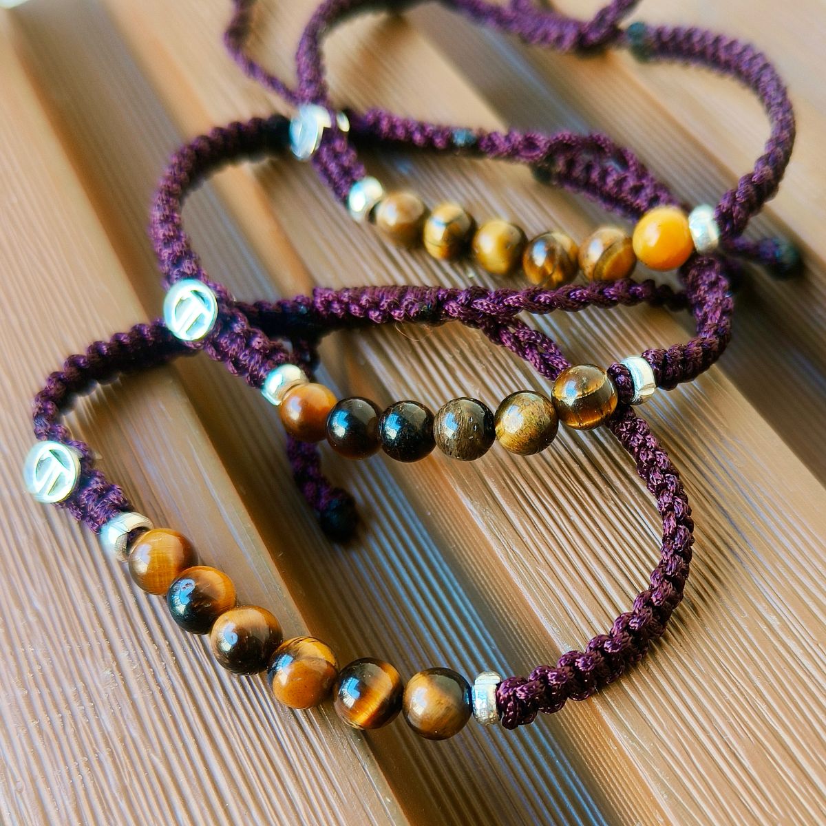 Tiger Eye Classic Bracelet in 92.5 Silver