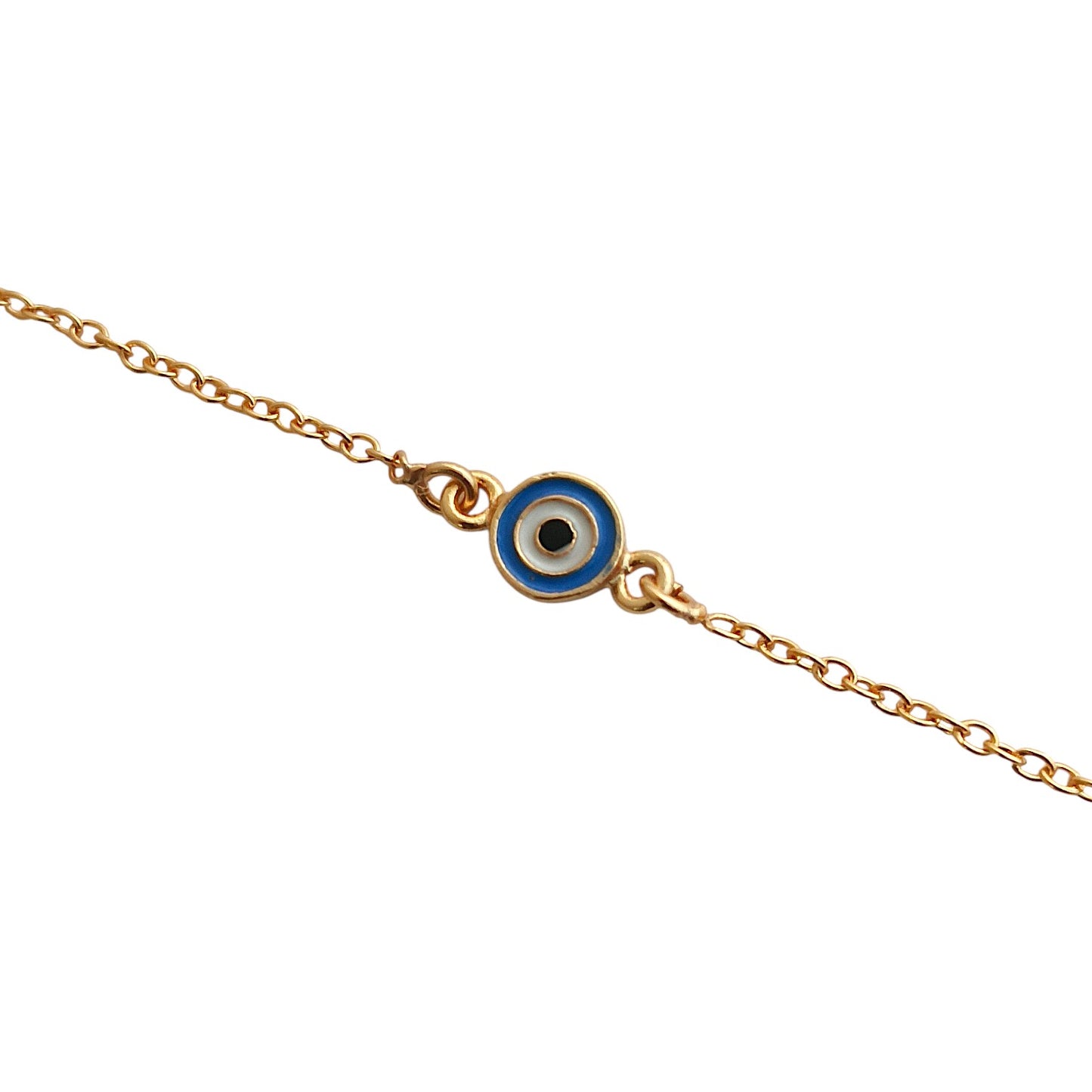 Women Reversible Evileye Bracelet in 22k Gold Plating