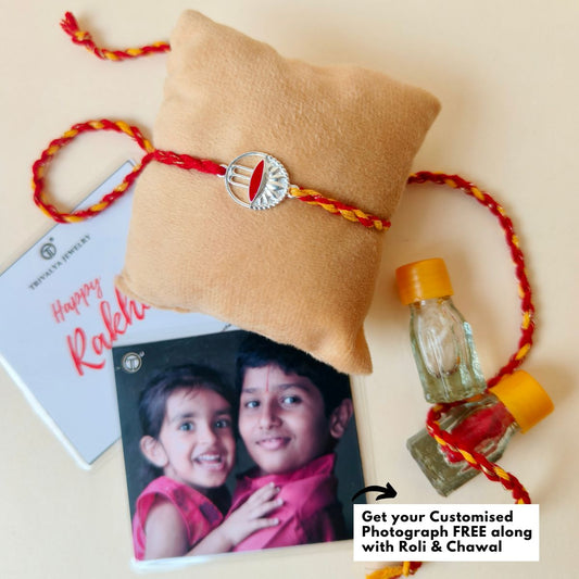 AdiShakti Rakhi in 92.5 Pure Silver