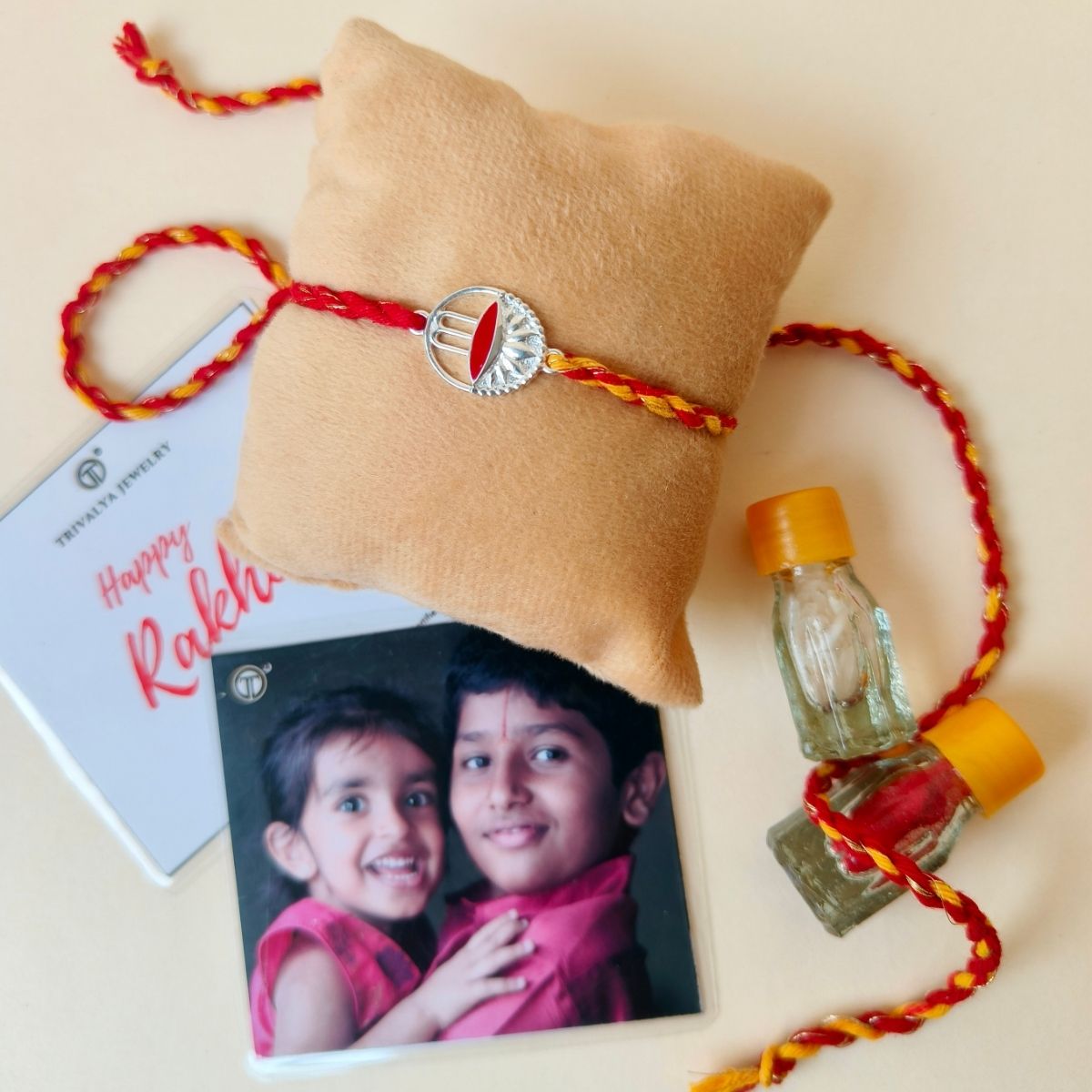 AdiShakti Rakhi in 92.5 Pure Silver