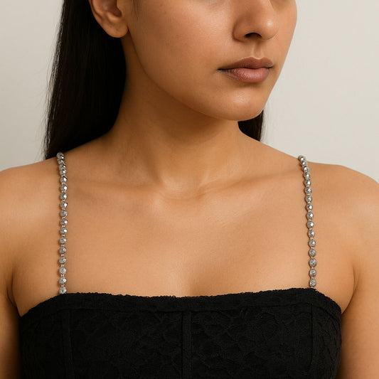 Lustrous Silver Strap