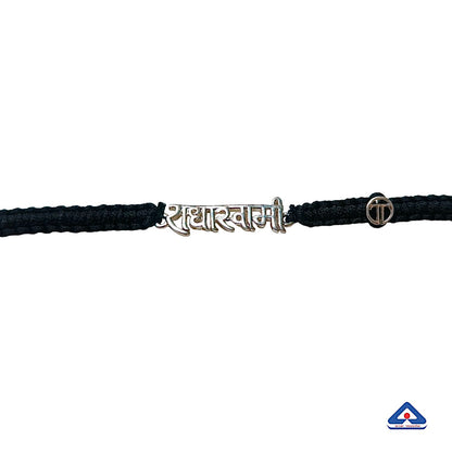 Men- Radhasoami 92.5 Pure Silver Bracelet