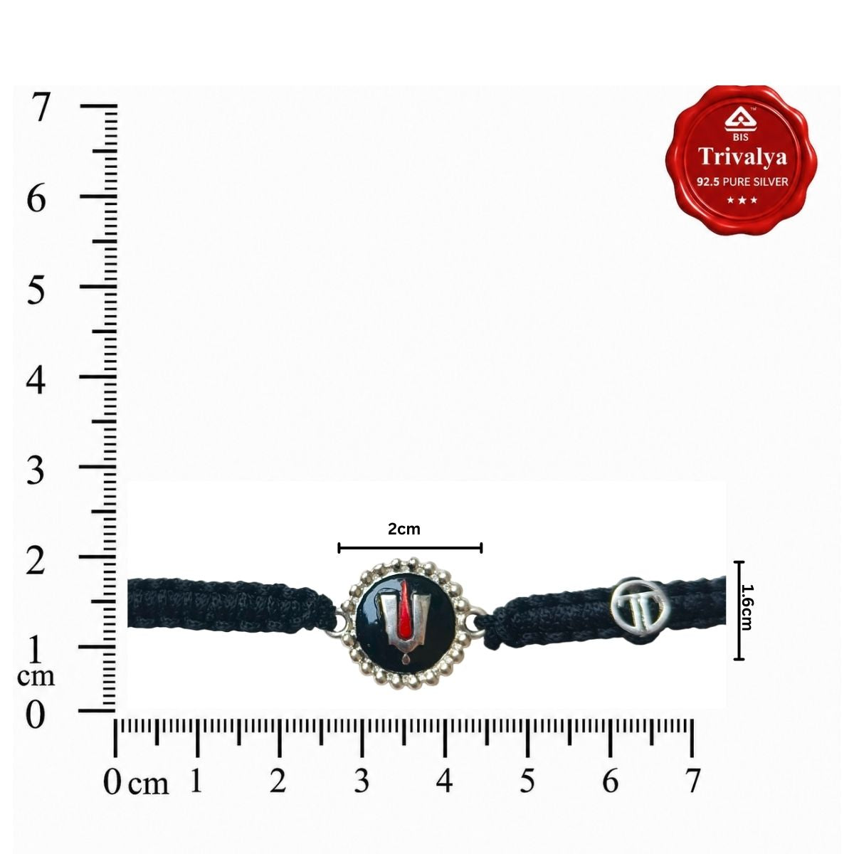 Men- Ram Lalla 92.5 Pure Silver Bracelet