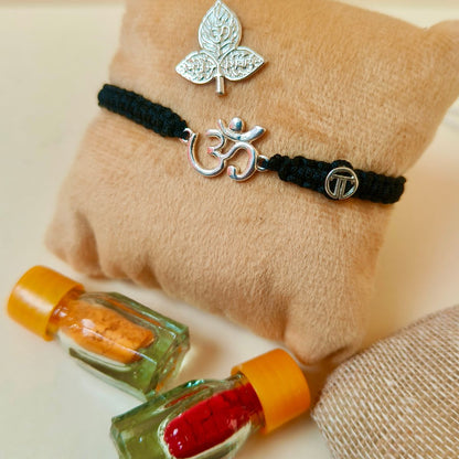 Mahadev's Om Blessing Kit with Silver Belpatra