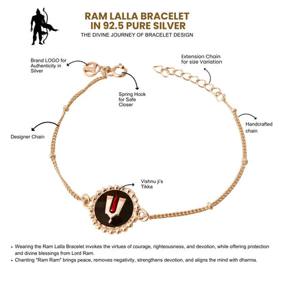 Women- Ram Lalla 92.5 Silver Bracelet