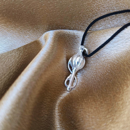 Hanuman Ji’s Gadda Pendant – in 92.5 Silver