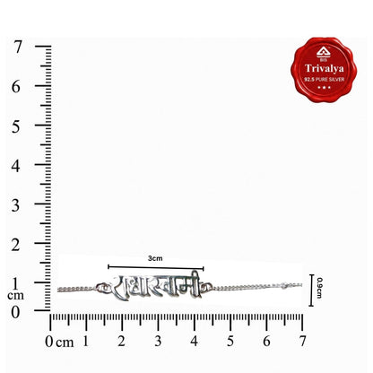 Women- Radhasoami 92.5 Pure Silver Bracelet