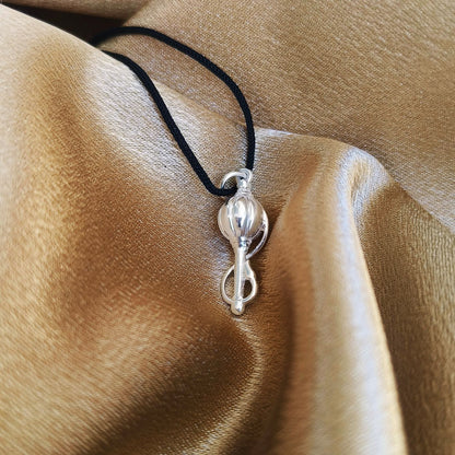 Hanuman Ji’s Gadda Pendant – in 92.5 Silver