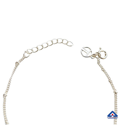 Women- Adi Shakti 92.5 in Pure Silver Bracelet with Free Belpatra