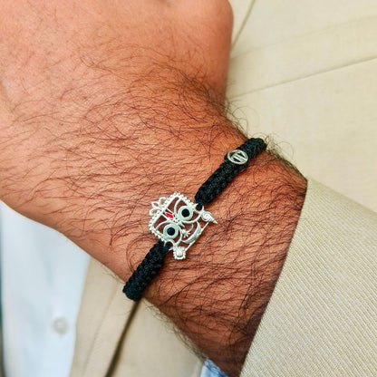 Men- Jai Jagannath 92.5 Silver Bracelet