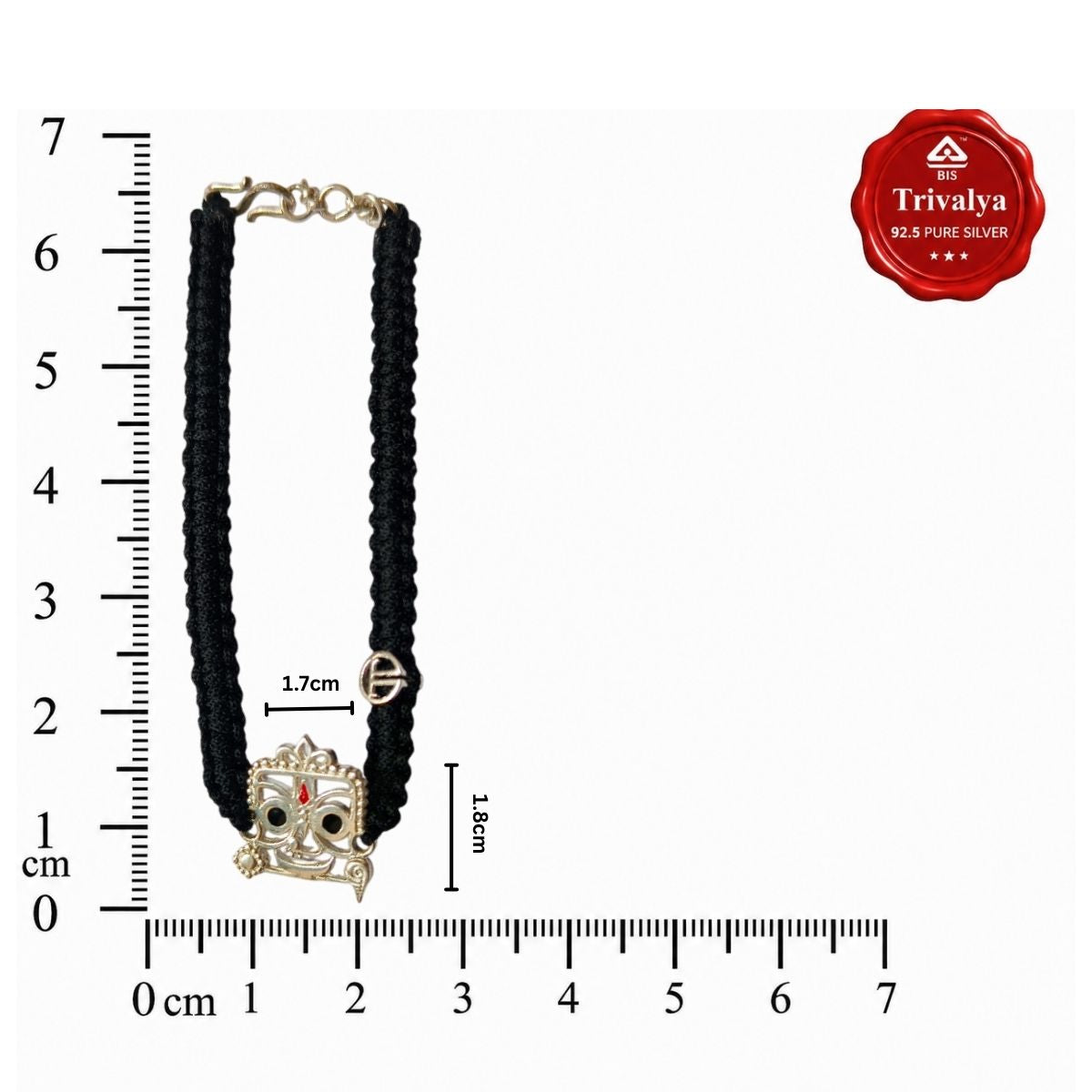 Men- Jai Jagannath 92.5 Silver Bracelet