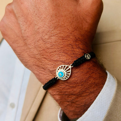 Thakur Ji Morpankh Bracelet for Men