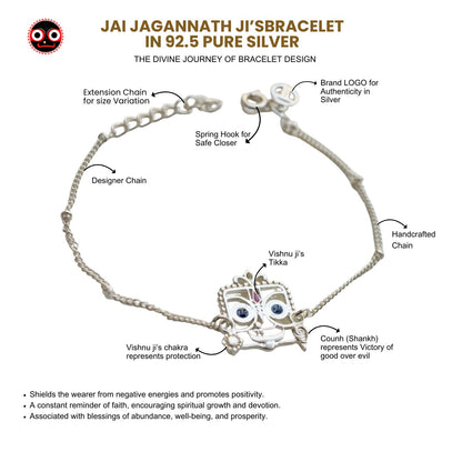 Women - Jai Jagannath 92.5 Silver Bracelet
