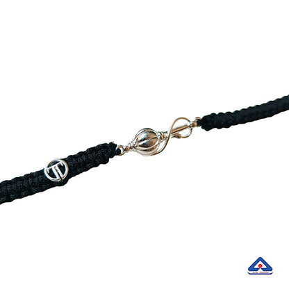 Men- Pawanputra Gada in 92.5 Pure Silver Bracelet