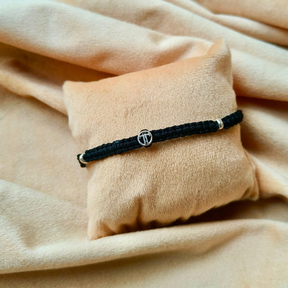 Unisex- Elite Nazar Band in 92.5 Silver
