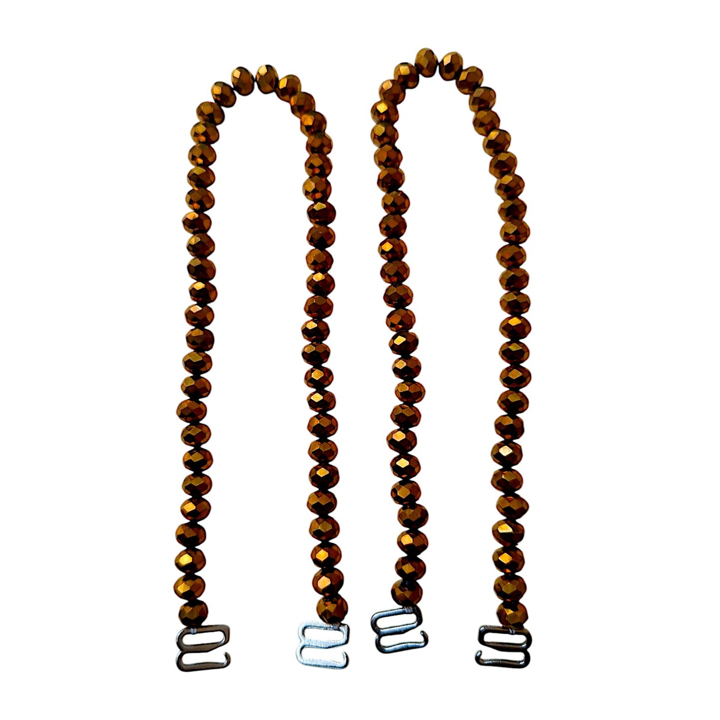 Gold Faceted Strap