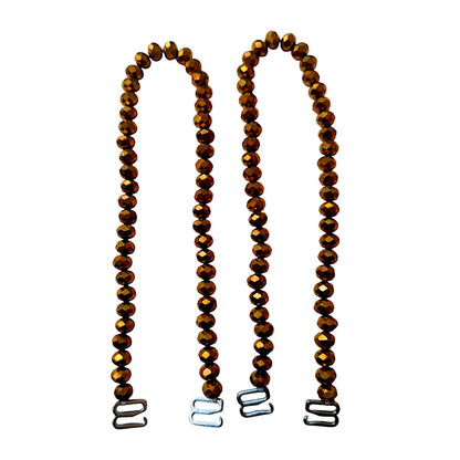Gold Faceted Strap