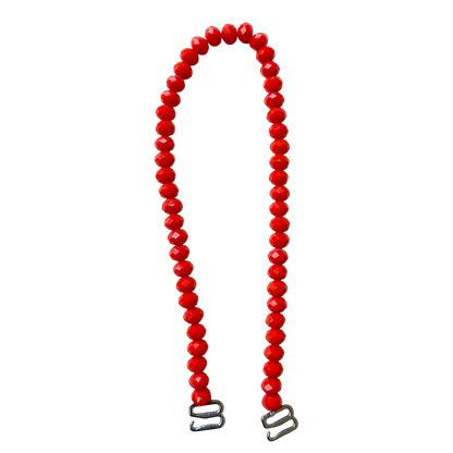 Funky Orange Faceted Strap