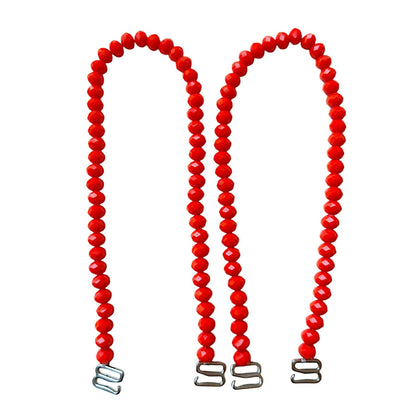 Funky Orange Faceted Strap