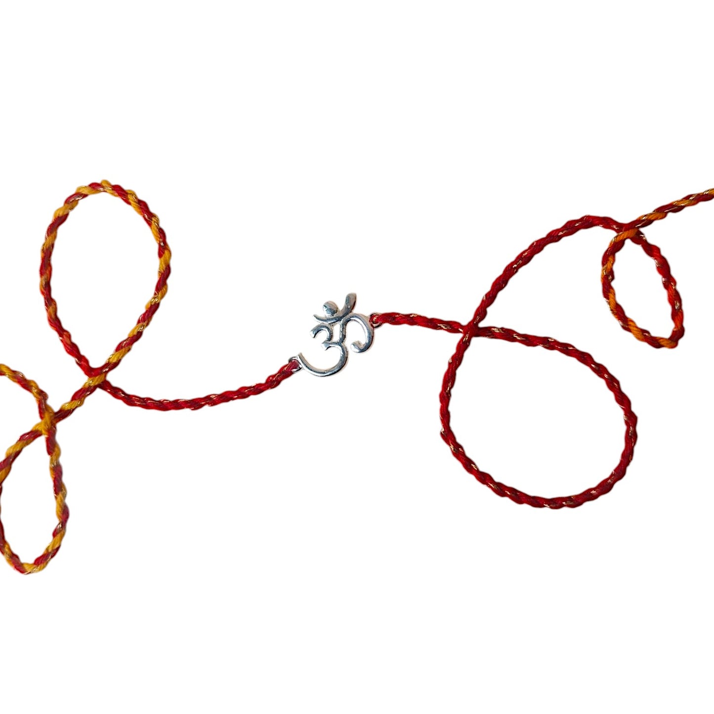 Divine Om Rakhi in 92.5 Pure Silver