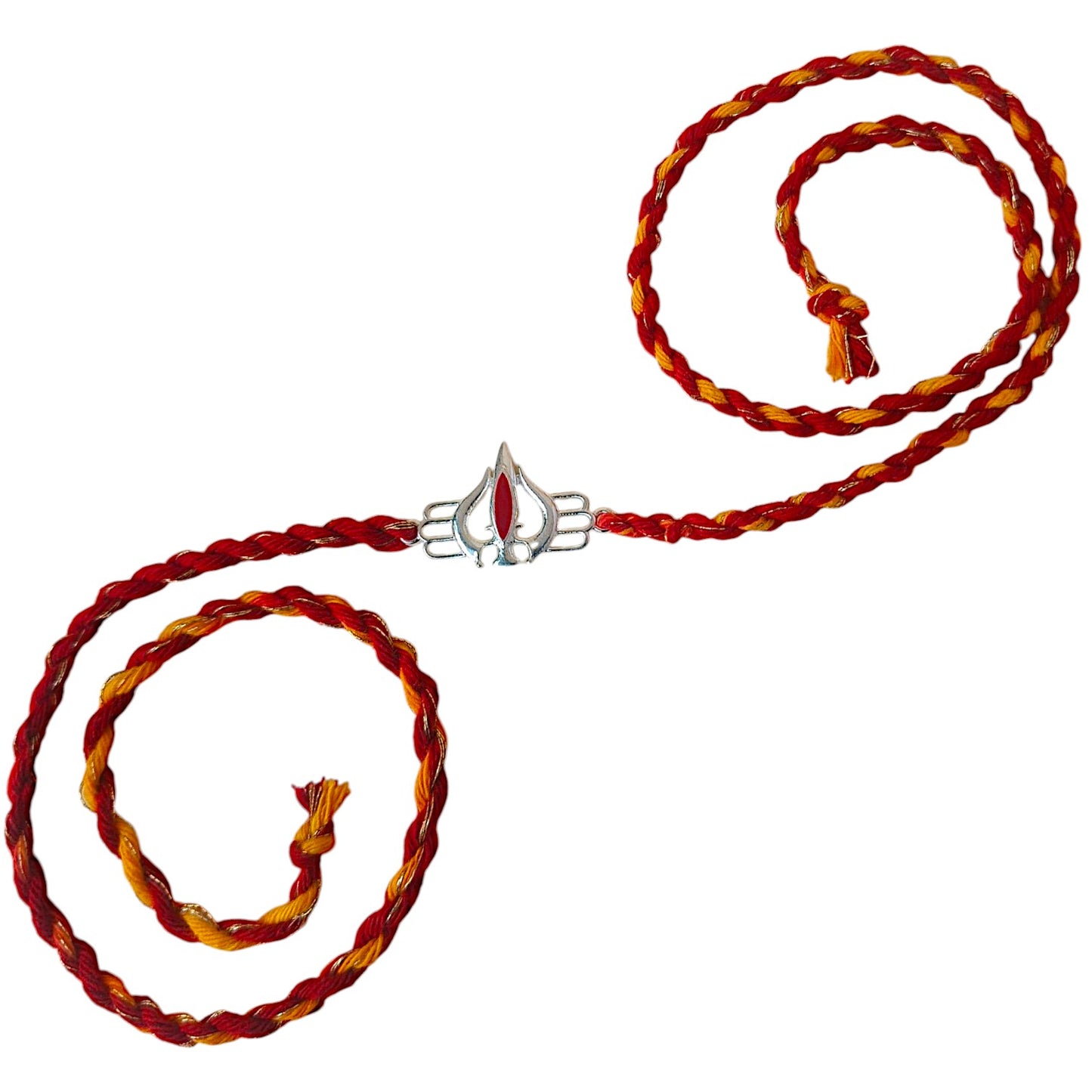 Mahadev's Trishul Rakhi in 92.5 Pure Silver