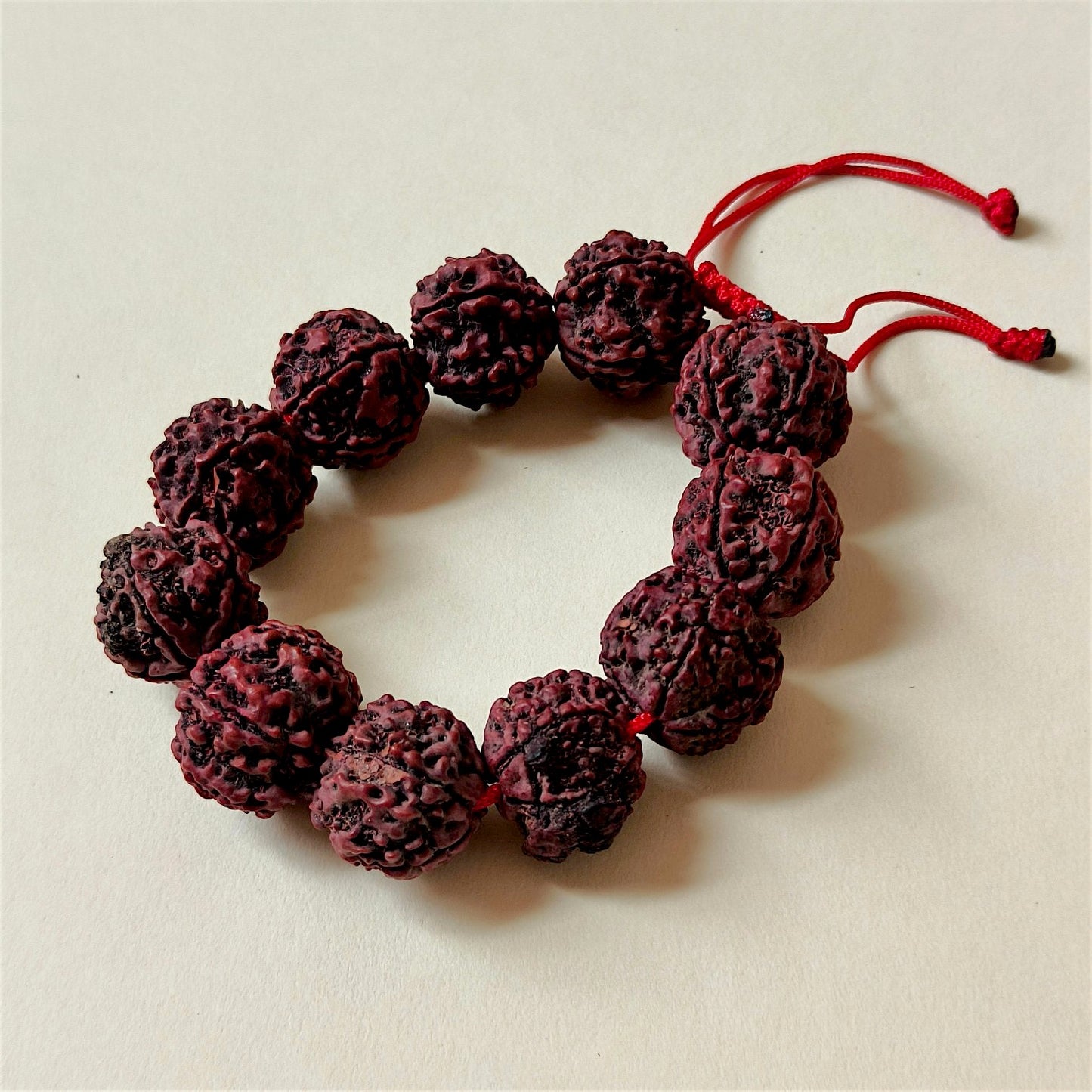 15mm- 5 Mukhi Nepali Rudraksh Bracelet