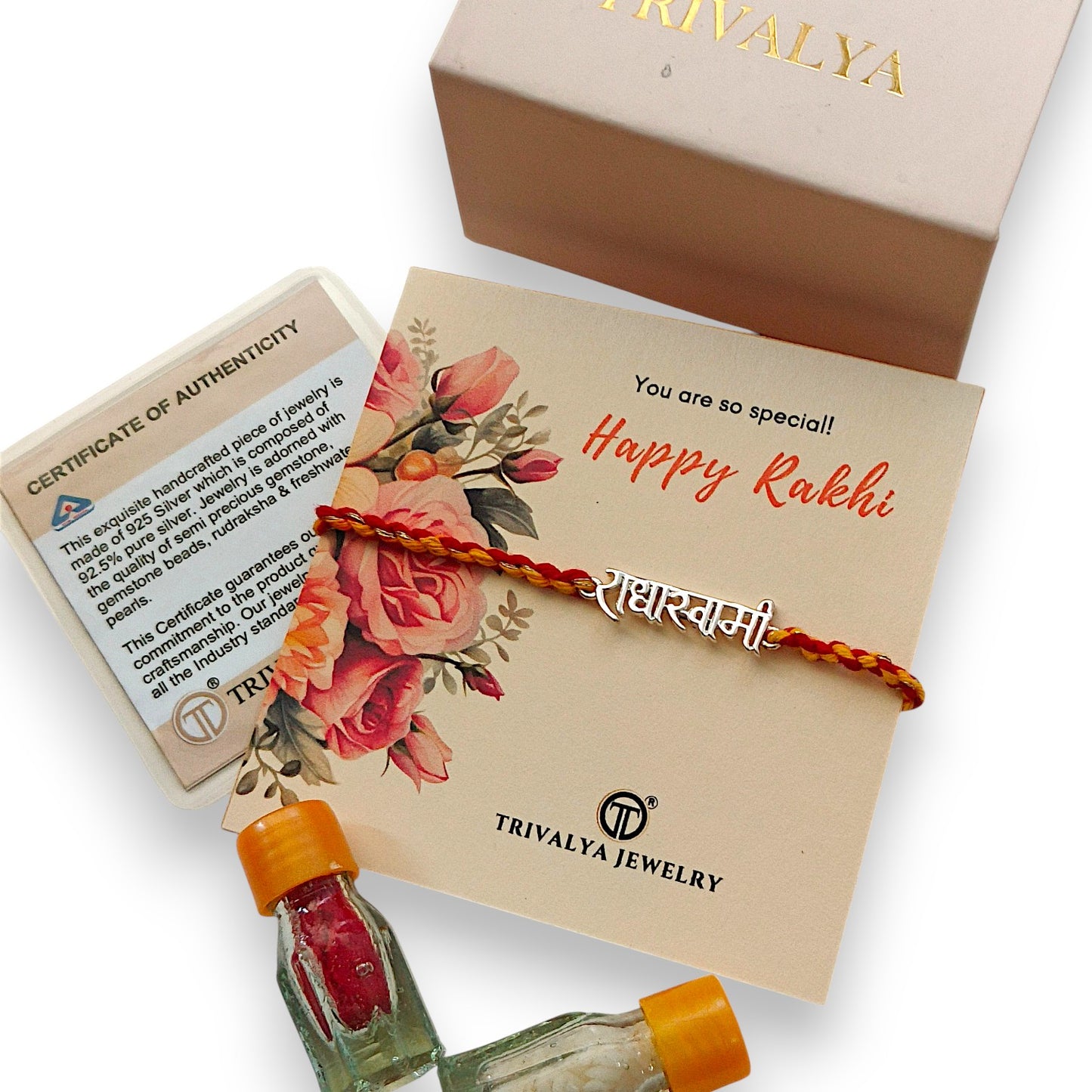Radhasoami Rakhi in 92.5 Pure Silver
