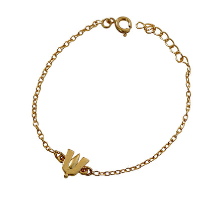 Combo- Prosperous Vishnu Ji Tilak Grace Rakhi & Bracelet in 22K Gold Plated
