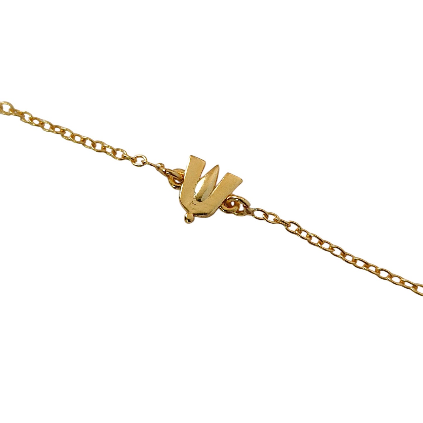 Women Prosperous Vishnu Ji Tilak Grace Bracelet in 20k Gold Plating