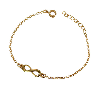 Combo- Infinity Rakhi & Bracelet In 22K Gold Plating