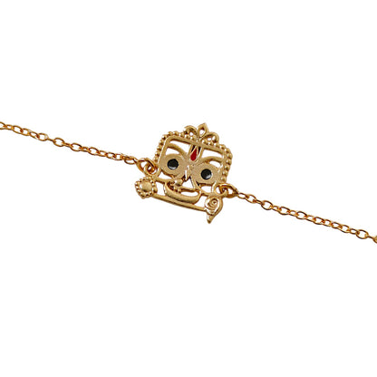 Combo- Jai Jagannath Ji Rakhi Bracelet in 22K Gold Plating