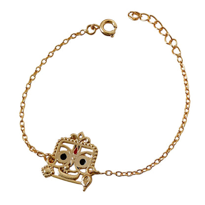 Combo- Jai Jagannath Ji Rakhi Bracelet in 22K Gold Plating