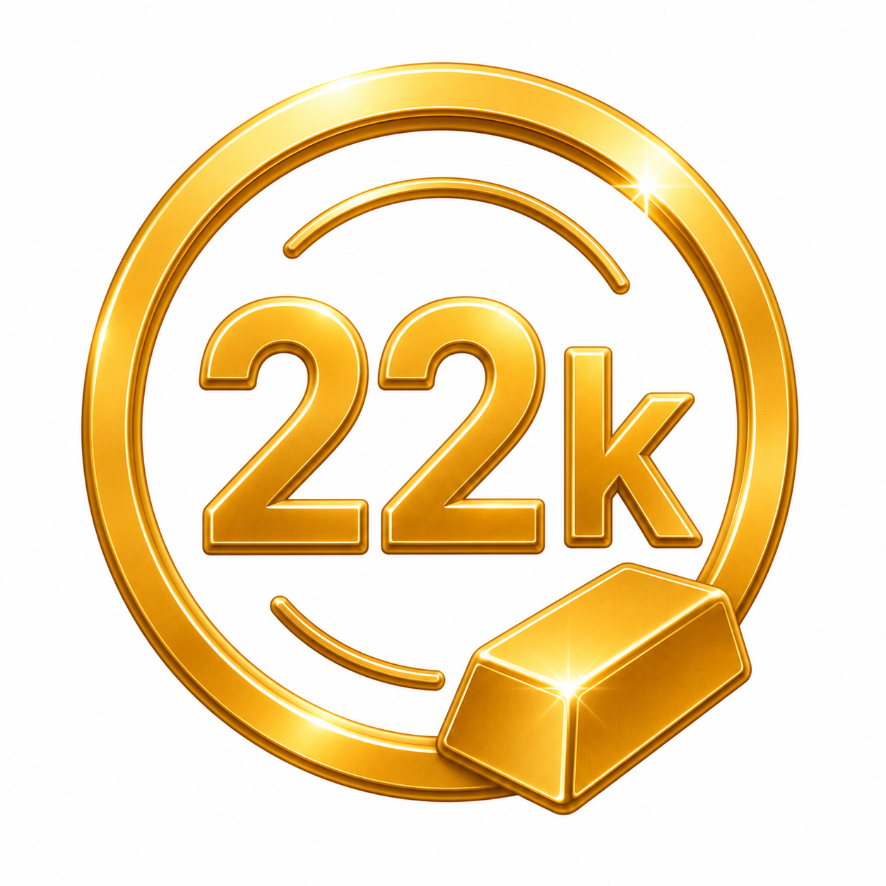 22K Gold Plated