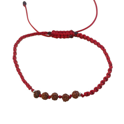 3mm- 5 Mukhi Nepali Rudraksh Beads Bracelet