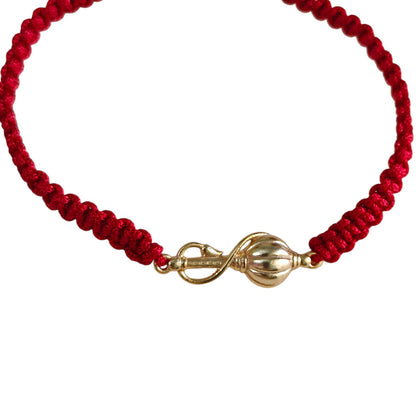 Red Unisex – Vayuputra Gadda Bracelet