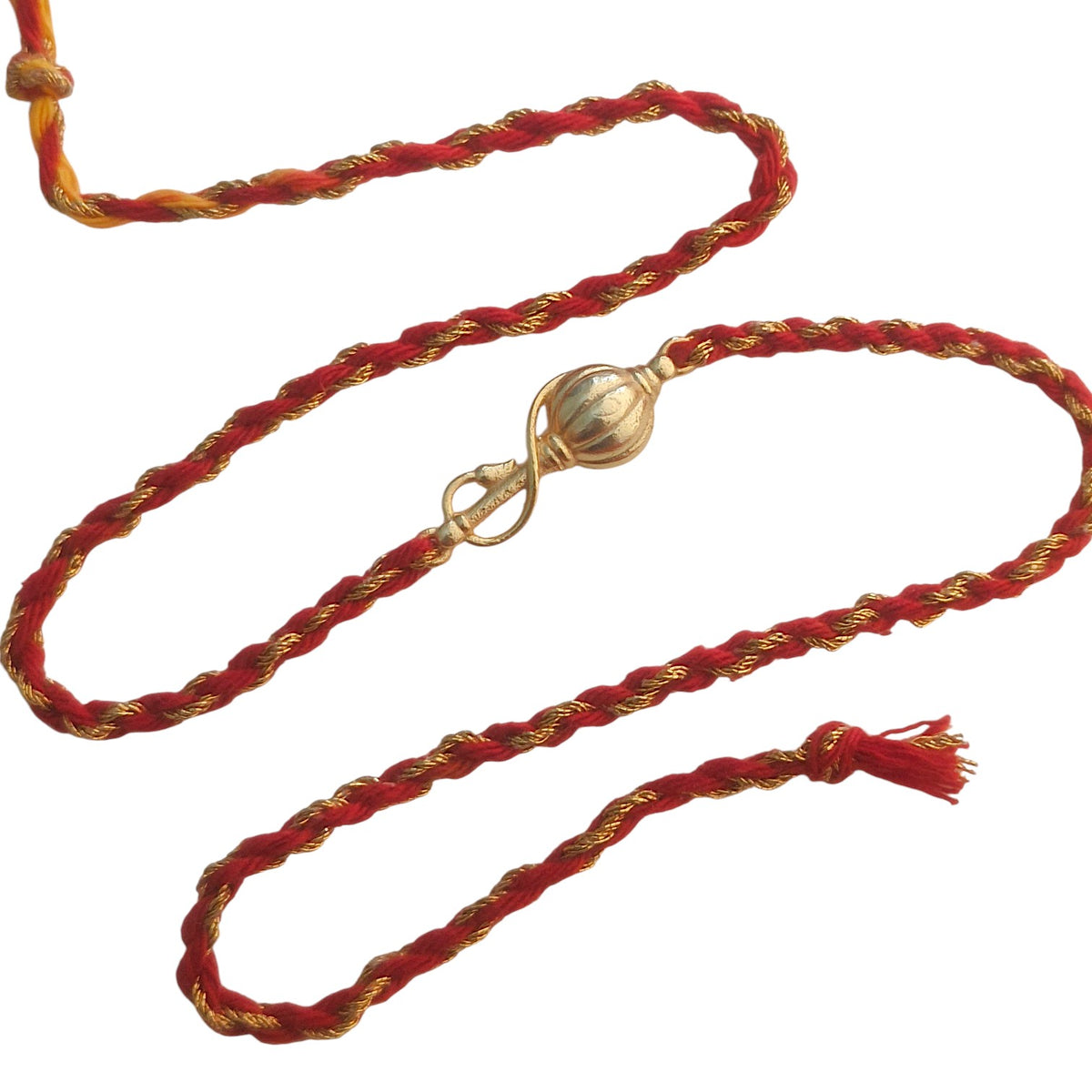 Vayuputra Gada Rakhi – 22K Gold Plated