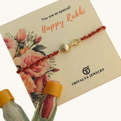 Vayuputra Gada Rakhi – 22K Gold Plated