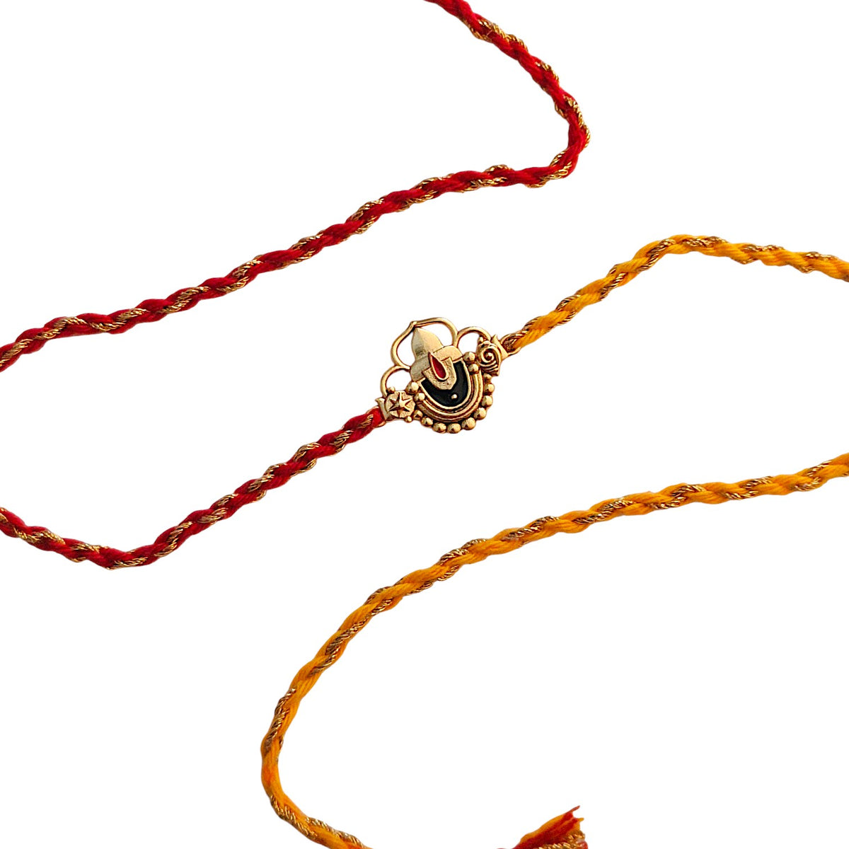 Tirupati Balaji Rakhi – 22K Gold Plated