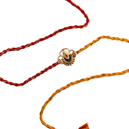 Tirupati Balaji Rakhi – 22K Gold Plated