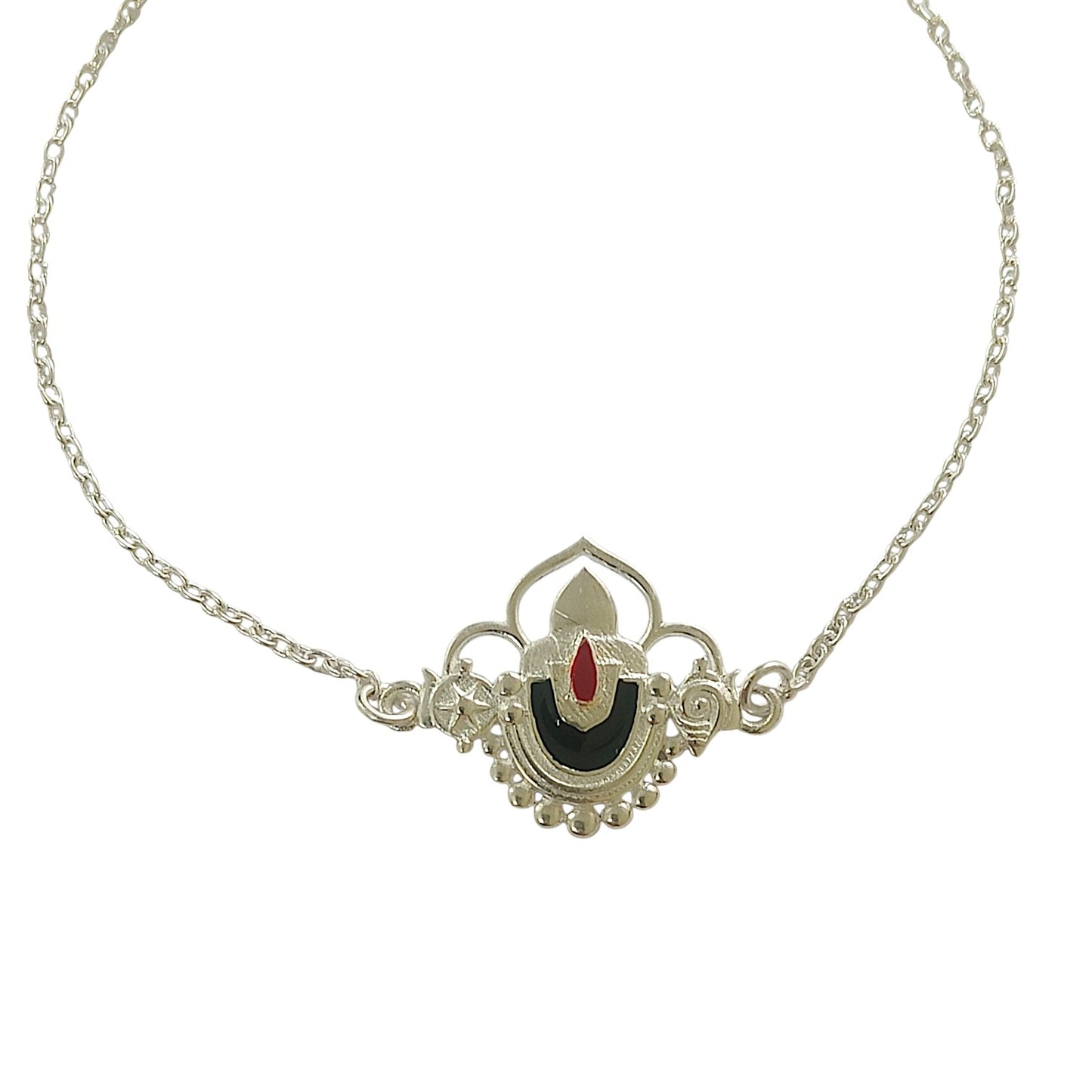 Women - Lord Tirupati Balaji Bracelet in 92.5 Silver