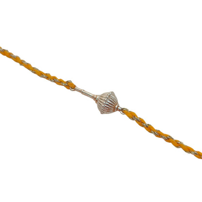 Unique Vayuputra Gada Rakhi in 92.5 Silver