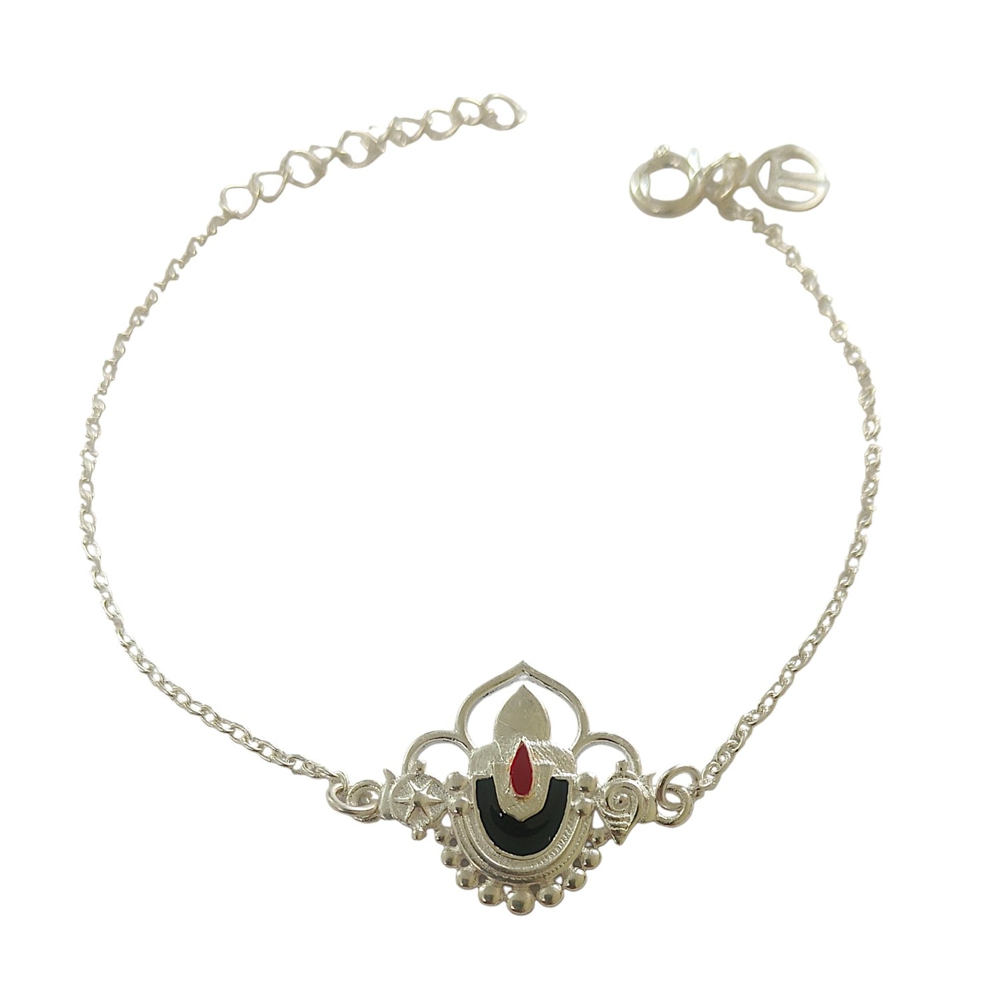 Women - Lord Tirupati Balaji Bracelet in 92.5 Silver