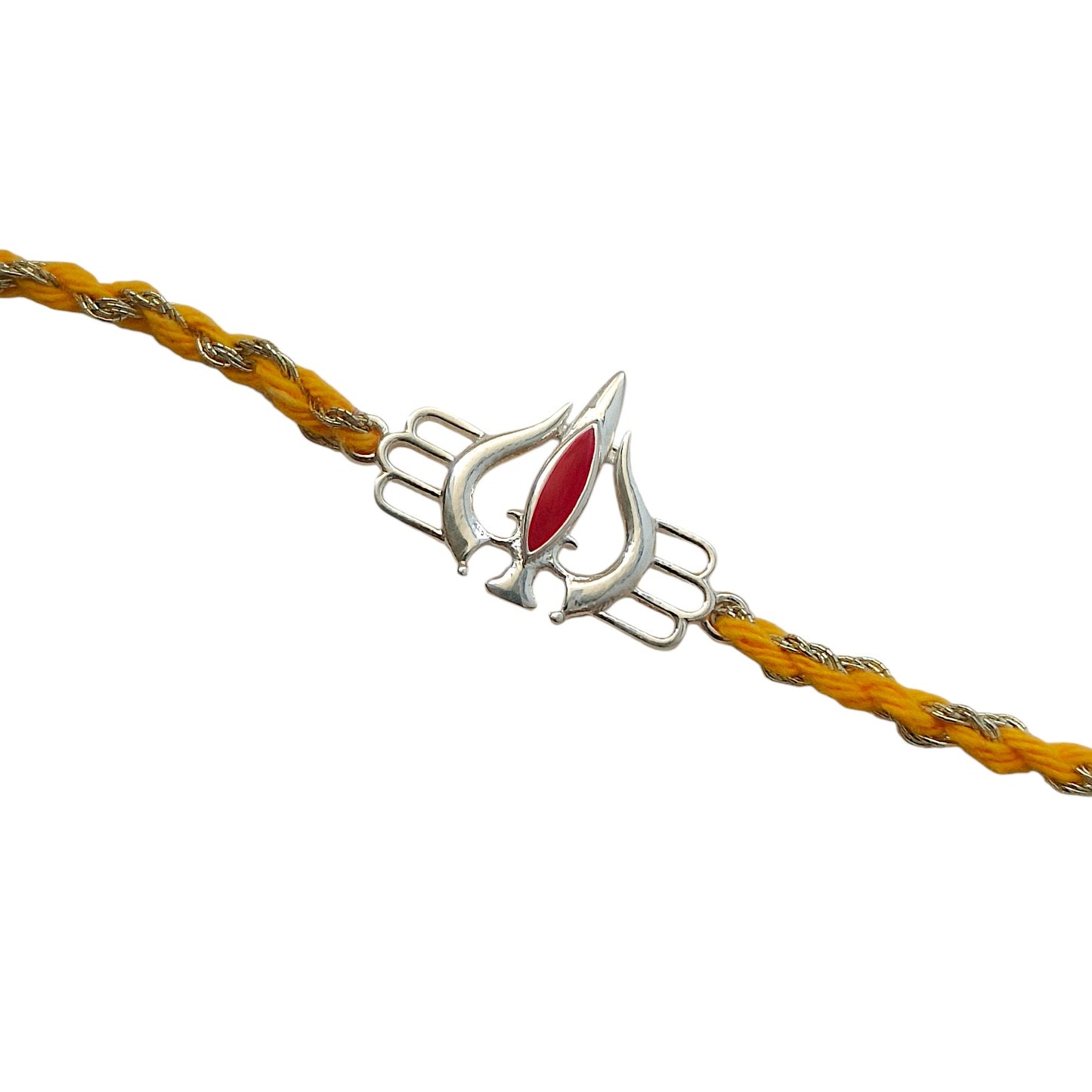 Mahadev's Trishul Rakhi in 92.5 Pure Silver