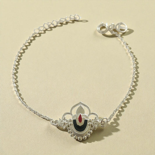 Women - Lord Tirupati Balaji Bracelet in 92.5 Silver